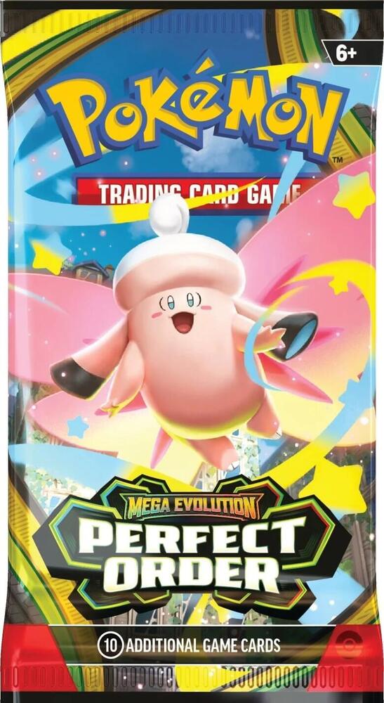Pokémon Perfect Order Booster Pack – Brand New (Buy 3 Packs & Get the 4th Pack Half Off)
