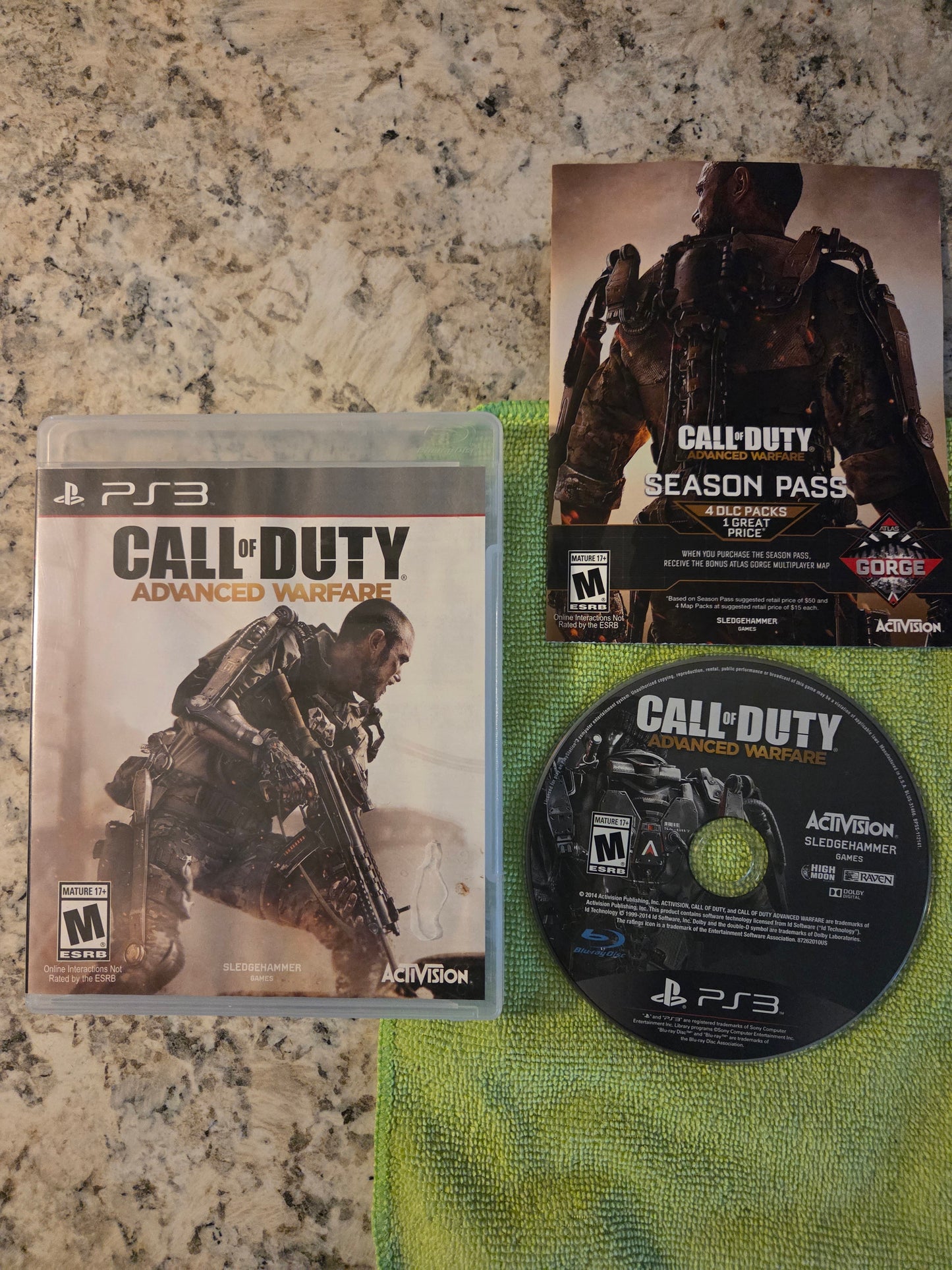Call of Duty: Advanced Warfare (Game & Case) – PlayStation 3