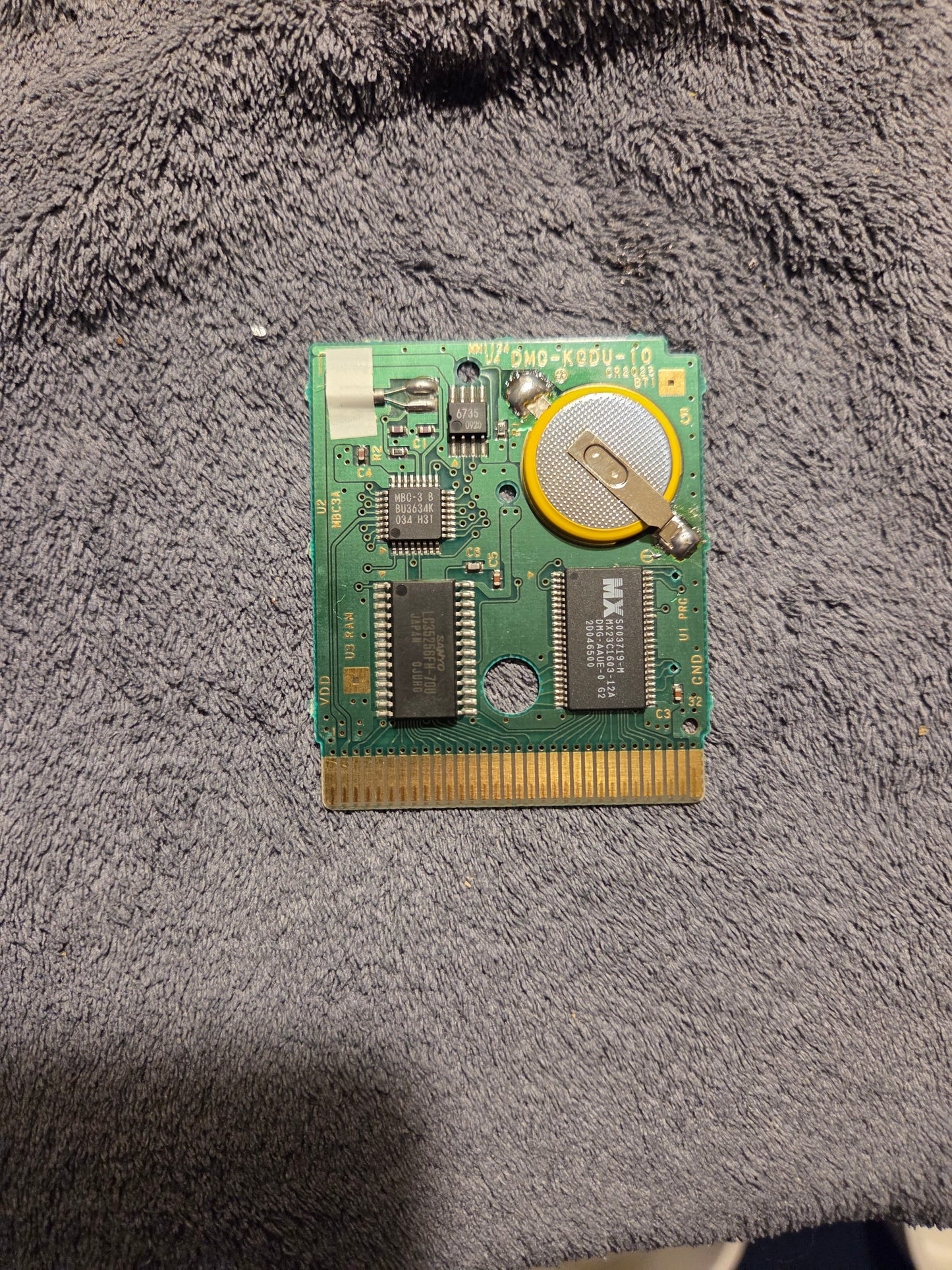 Pokémon Gold Version (Game Boy Color, 2000) – Authentic Cartridge – New Battery Installed – Cleaned & Tested