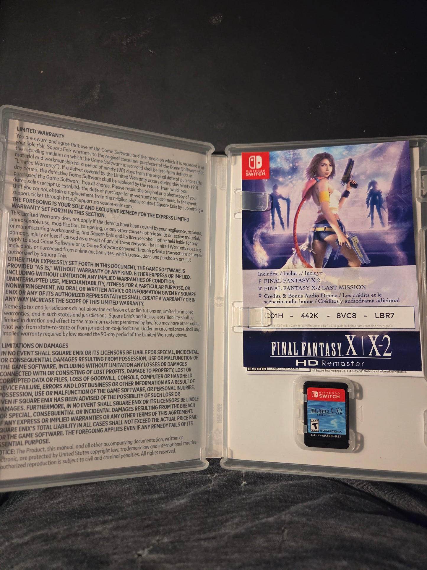 Final Fantasy X / X-2 HD Remaster (Complete in Box) – Nintendo Switch