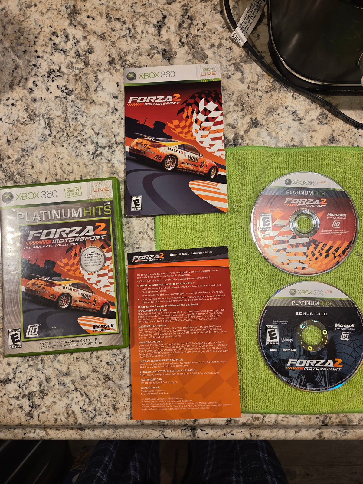 Forza Motorsport 2: The Complete Collection (CIB) – Xbox 360 (Platinum Hits)