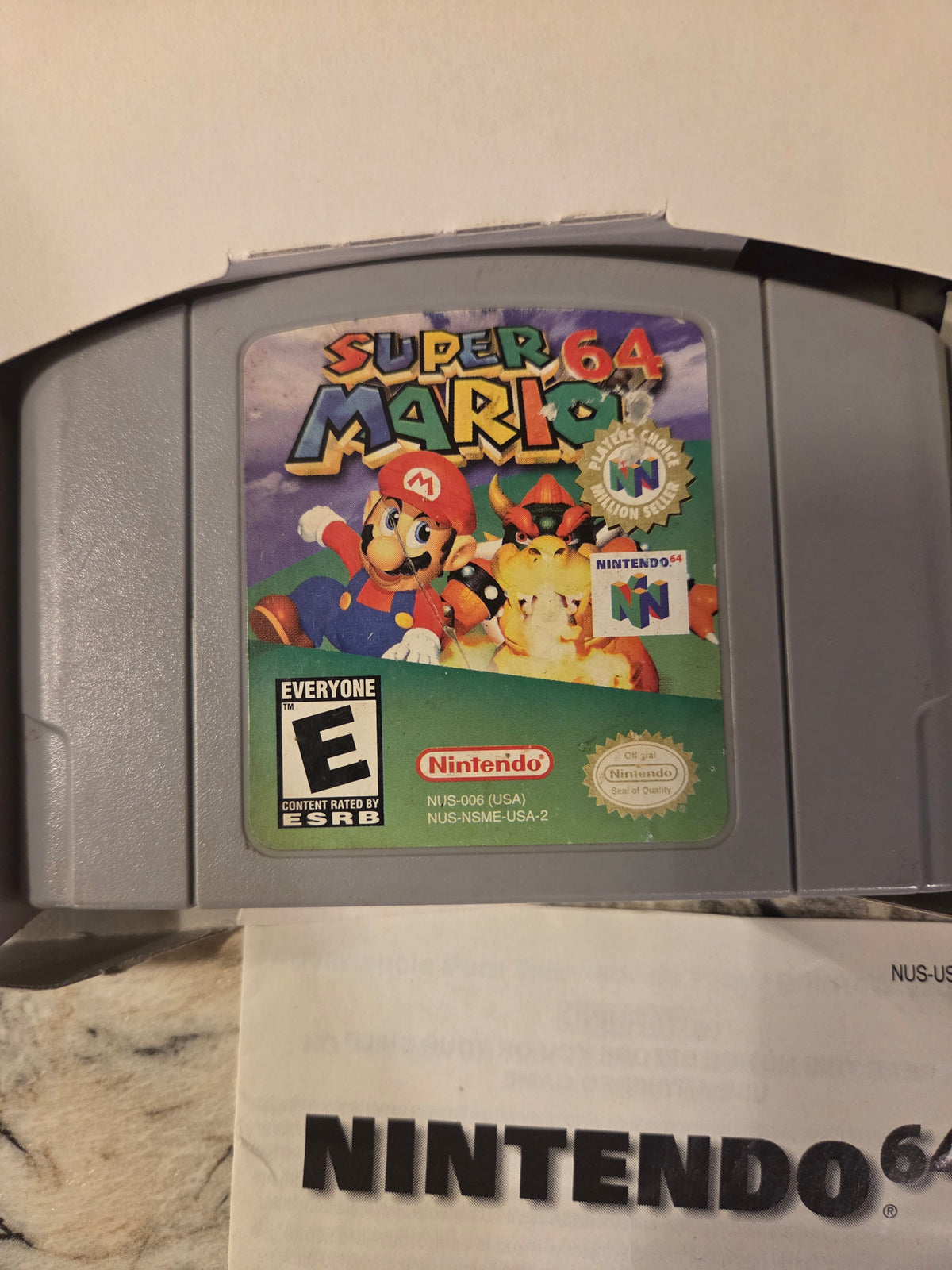 Super Mario 64 (CIB) – Nintendo 64 (Player's Choice)