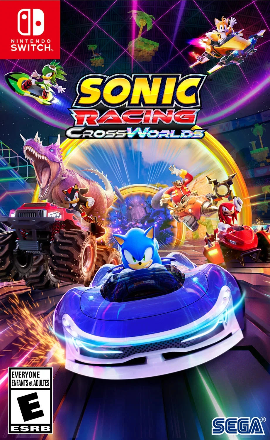 Sonic Racing: CrossWorlds – Brand New – Nintendo Switch
