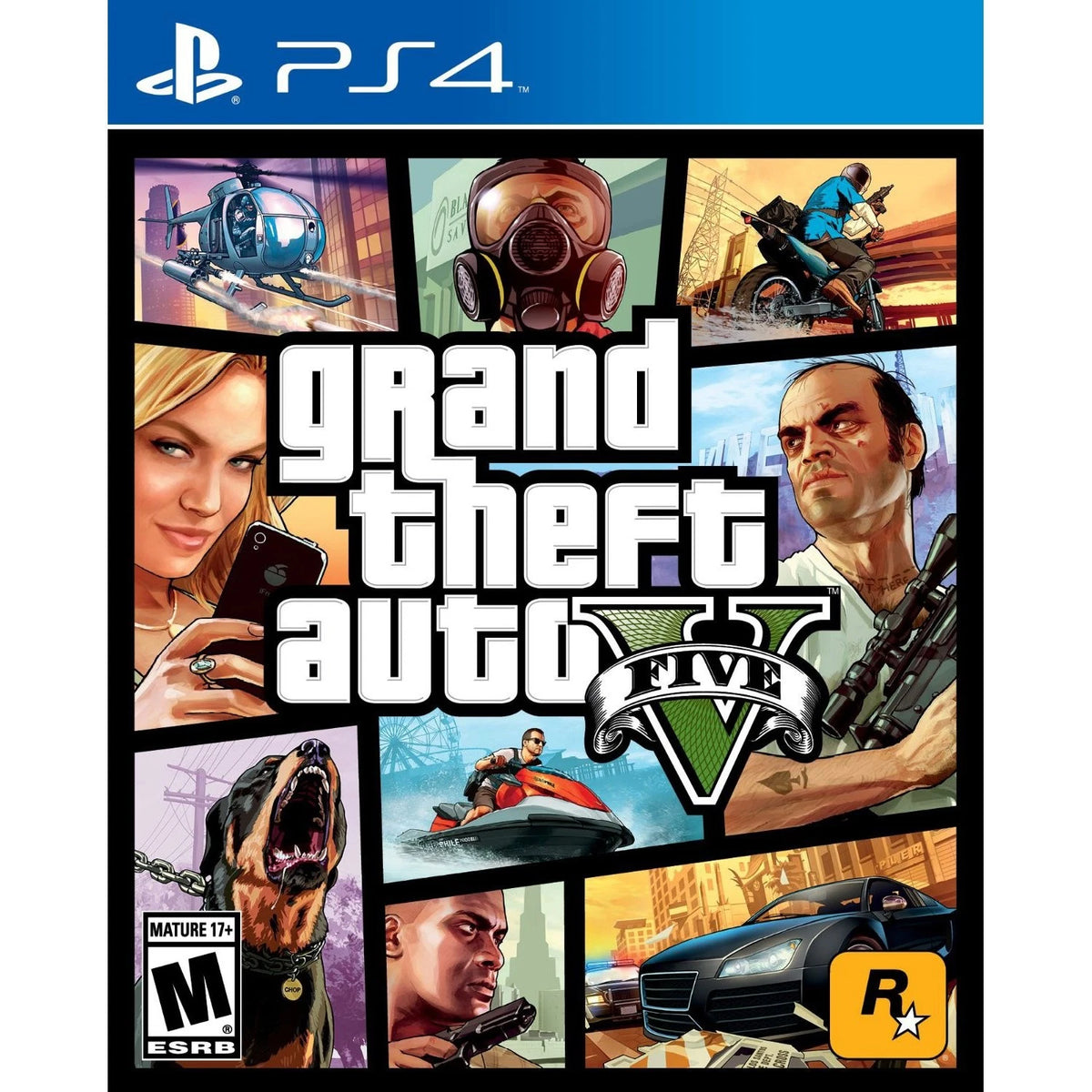 Grand Theft Auto V (Game Only) – PlayStation 4