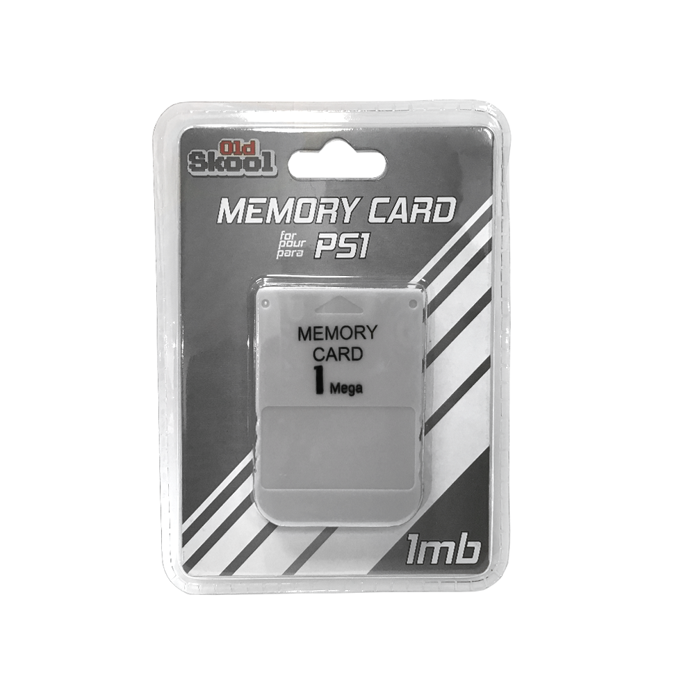 Old Skool PlayStation 1 Memory Card 1MB – Brand New