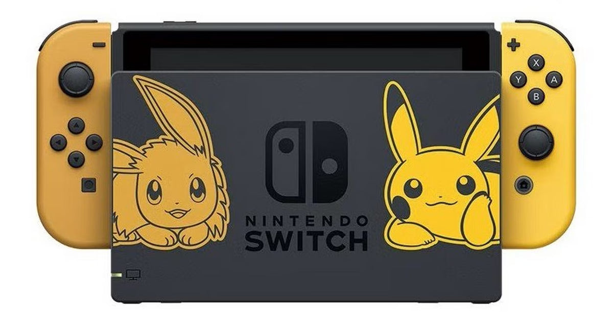 Nintendo Switch – Let’s Go Eevee & Pikachu Edition Console