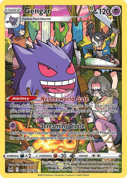 Gengar TG06/TG30 – Lost Origin Trainer Gallery – Pokémon Card (Near Mint)