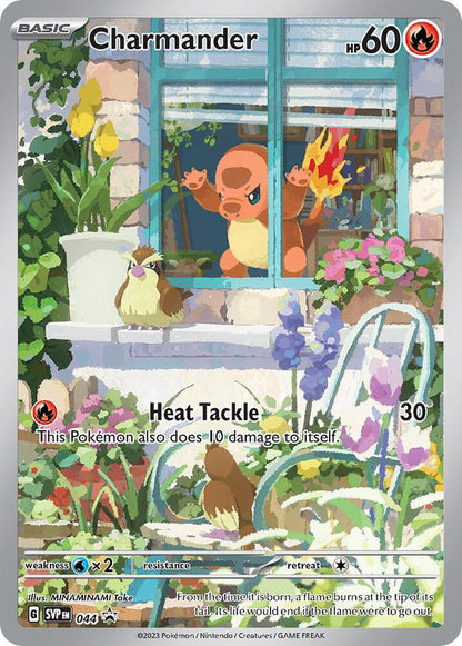 Charmander 044 – Scarlet & Violet Black Star Promo – Pokémon Card (Near Mint)