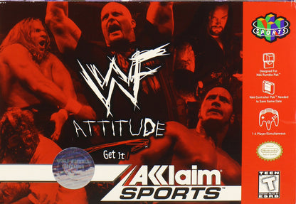 WWF Attitude (Game Only) – Nintendo 64