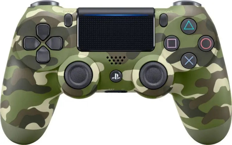 DualShock 4 Green Camouflage Wireless Controller – PlayStation 4