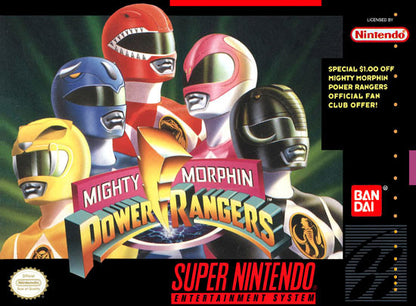 Mighty Morphin Power Rangers – SNES