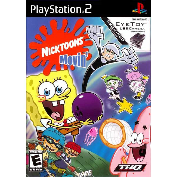 Nicktoons: Movin’ (Complete in Box) – PlayStation 2