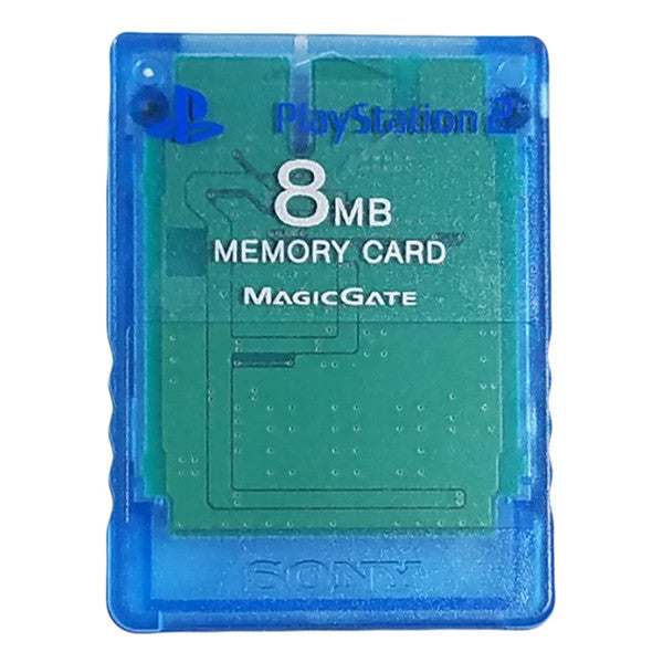 8MB Memory Card (Blue) – Playstation 2