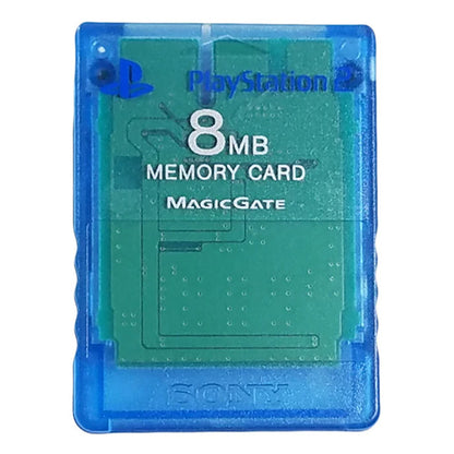 8MB Memory Card (Blue) – Playstation 2