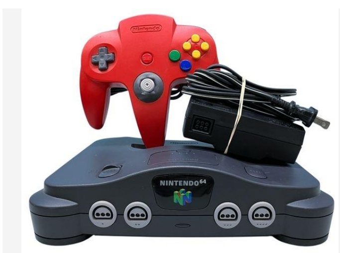 Nintendo 64 Black Console