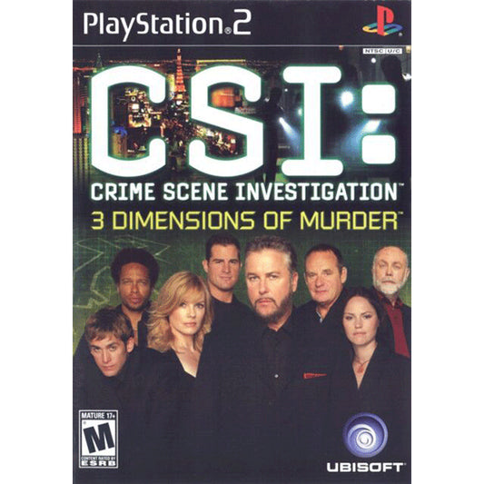 CSI: 3 Dimensions of Murder – PlayStation 2