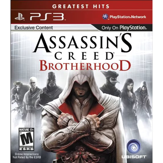 Assassin's Creed Brotherhood (CIB) – PlayStation 3 (Greatest Hits)