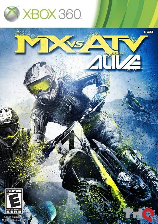 MX vs. ATV Alive (Game & Case) – Xbox 360
