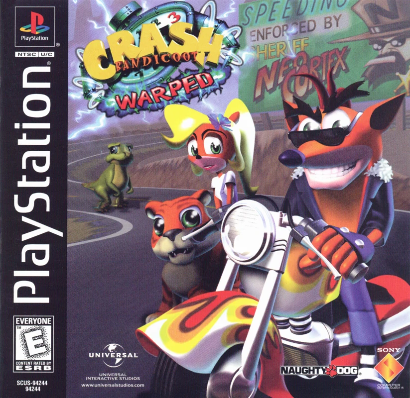 Crash Bandicoot: Warped (CIB) – PlayStation 1 (Greatest Hits)