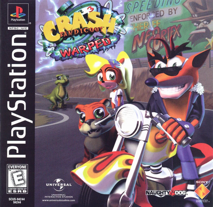 Crash Bandicoot: Warped (CIB) – PlayStation 1 (Greatest Hits)
