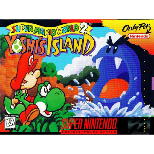 Super Mario World 2: Yoshi’s Island – Super Nintendo (CIB)