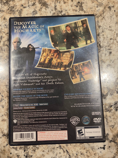 Harry Potter and the Order of the Phoenix (PlayStation 2)