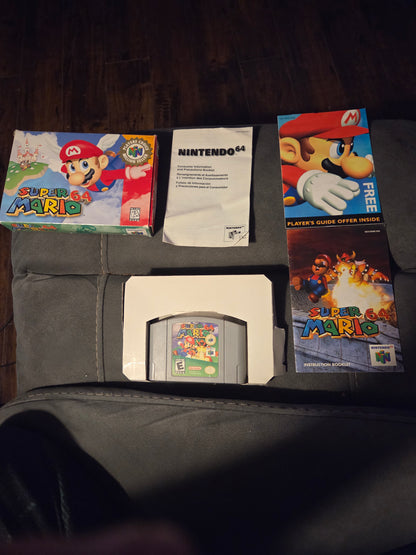 Super Mario 64 (Complete in Box) – Nintendo 64 (Player's Choice)