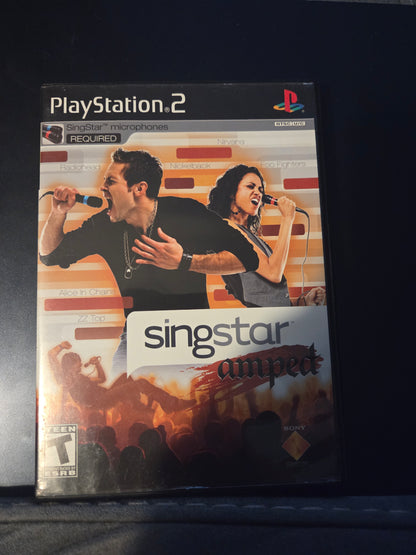 SingStar Amped (Complete in Box) – PlayStation 2