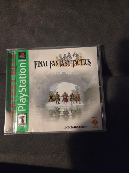 Final Fantasy Tactics (Complete in Box) – PlayStation 1 (Greatest Hits)