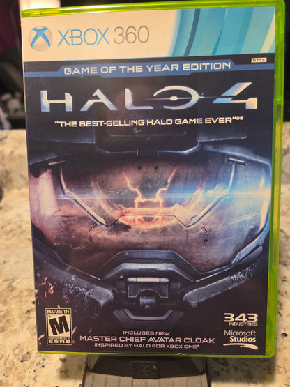 Halo 4 Game of the Year Edition – Xbox 360 (Game & Case - No Manual)