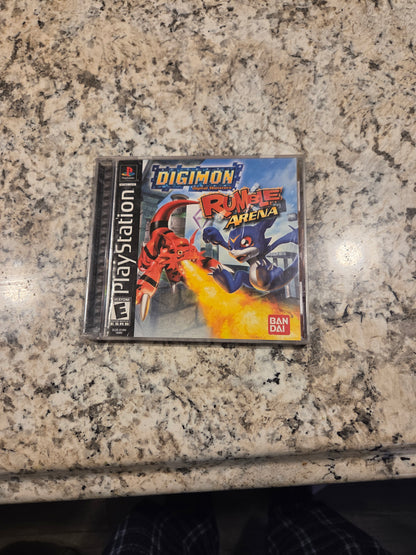 Digimon Rumble Arena (Sony PlayStation 1, 2001)