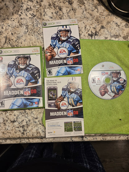 Madden NFL 08 (CIB) – Xbox 360