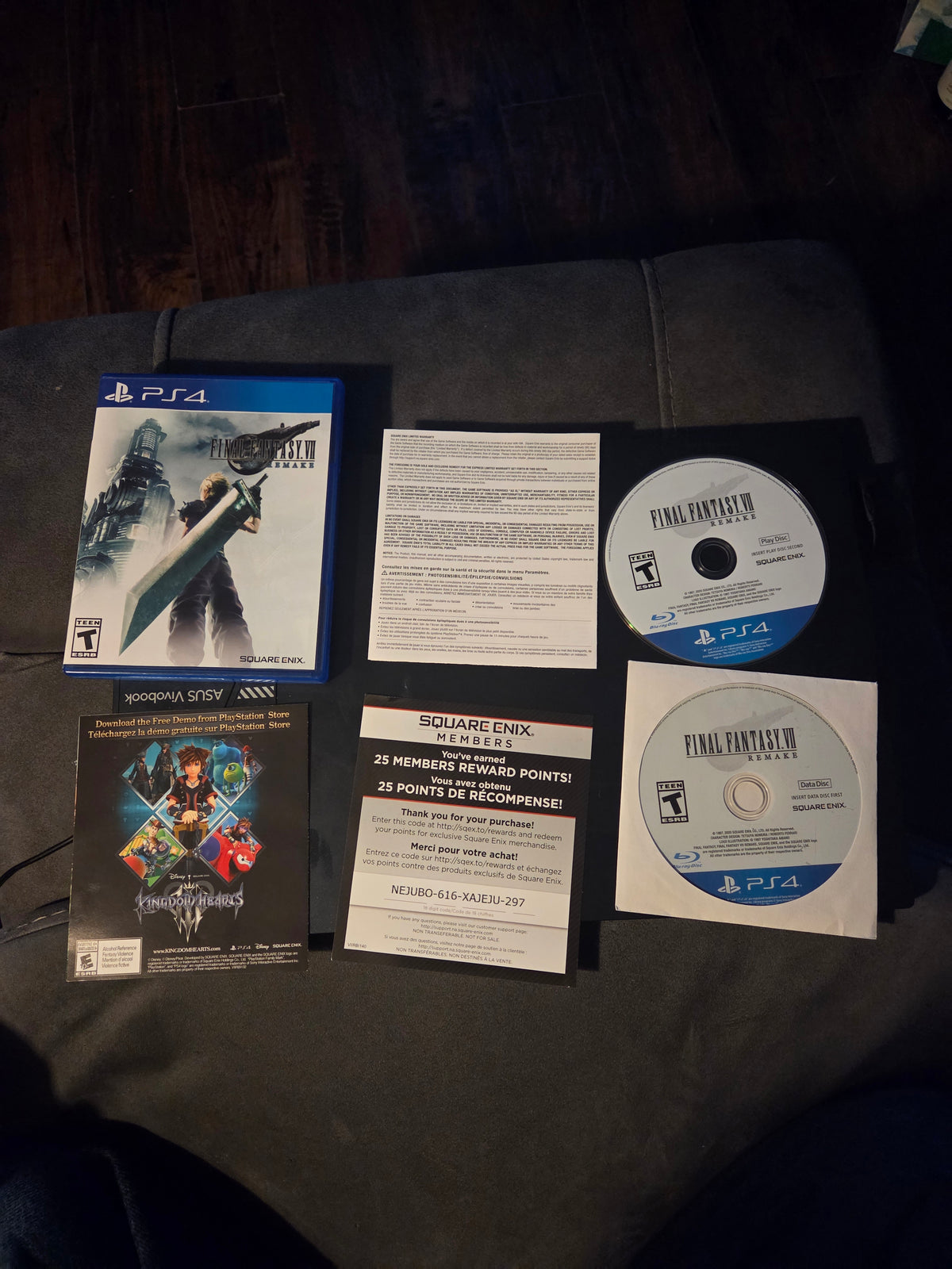 Final Fantasy VII Remake (CIB) – PlayStation 4