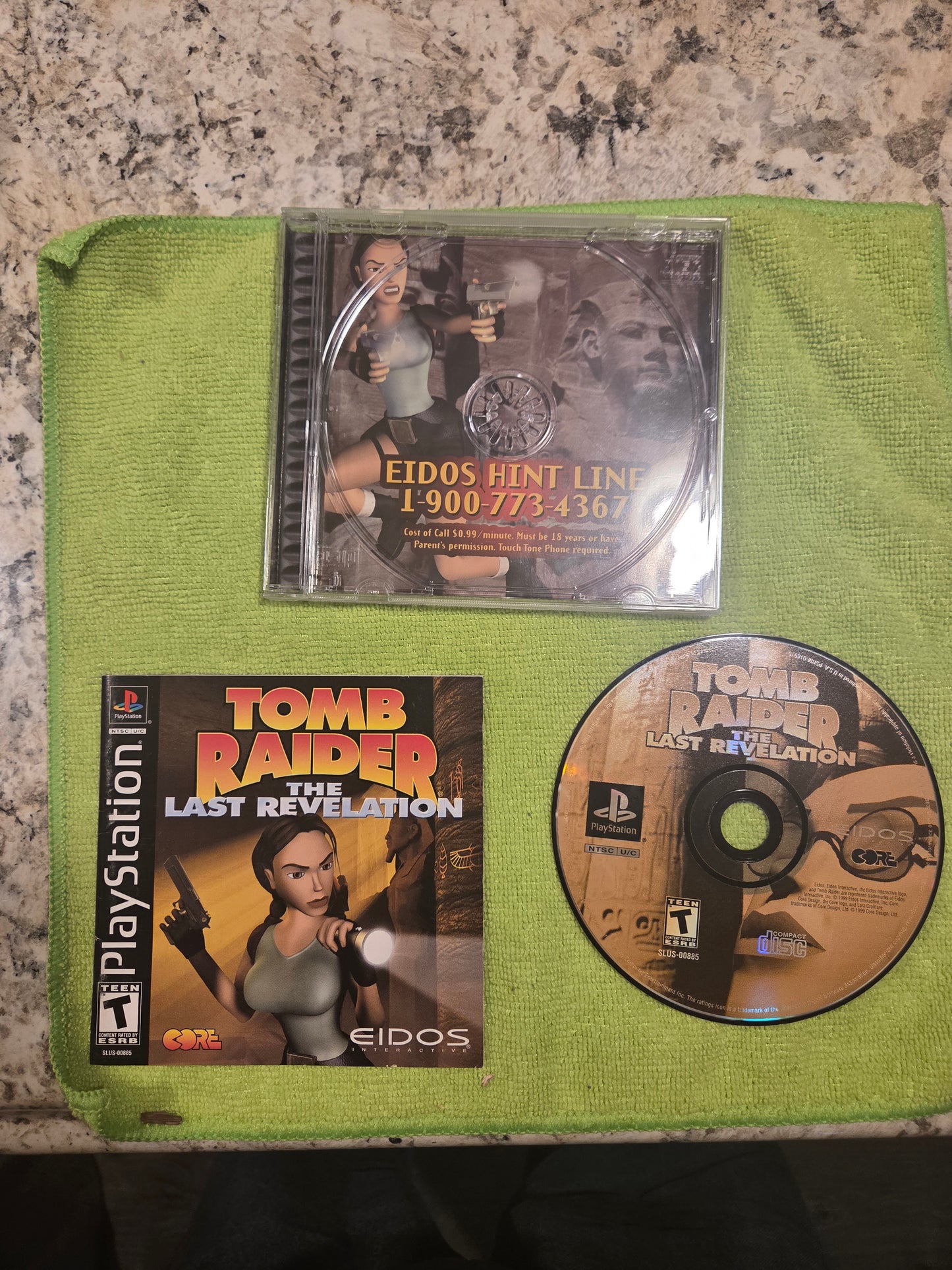 Tomb Raider: The Last Revelation (Complete in Box) – PlayStation 1
