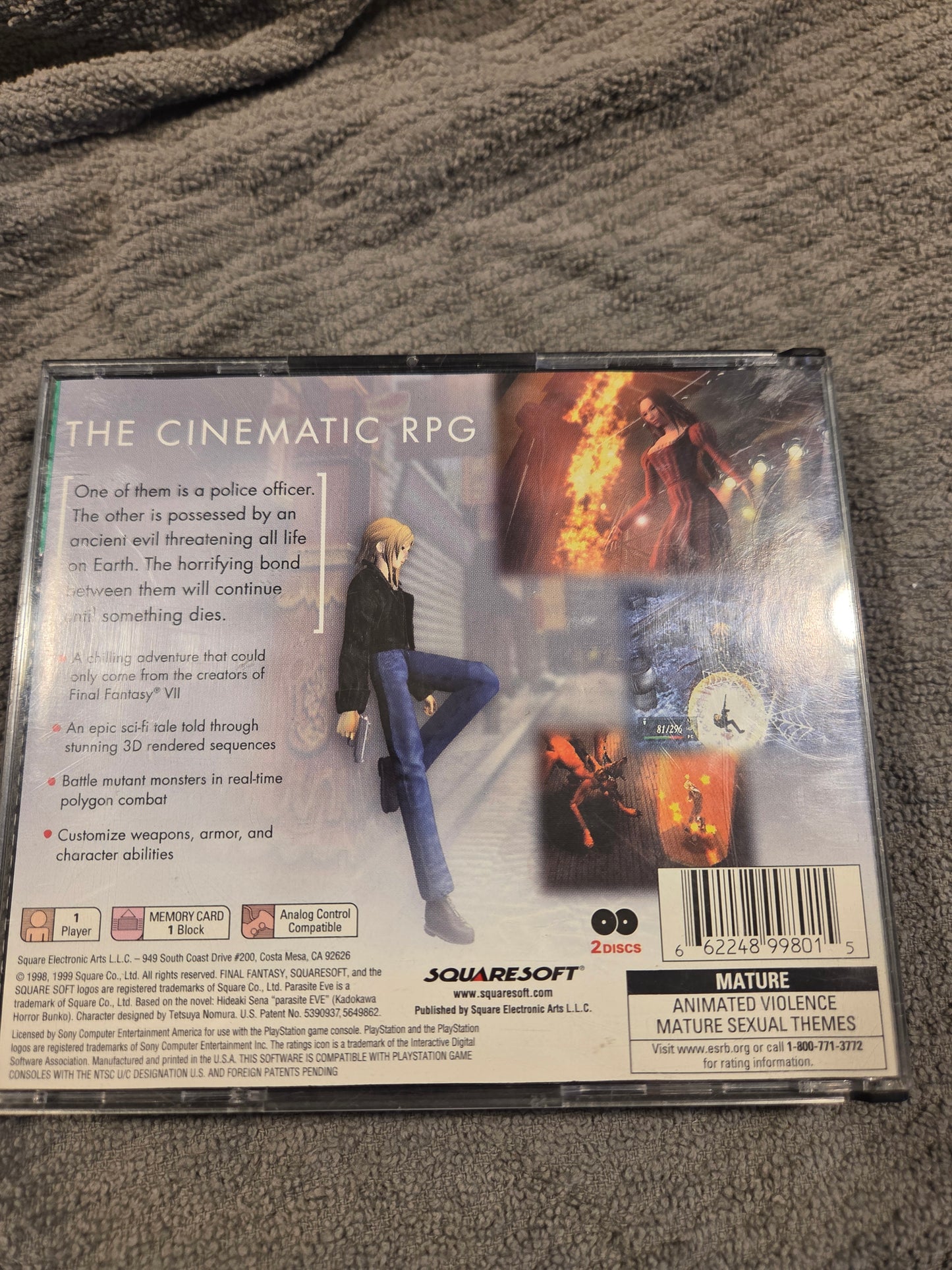 Parasite Eve – PlayStation 1