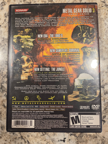 Metal Gear Solid 3: Snake Eater – PlayStation 2