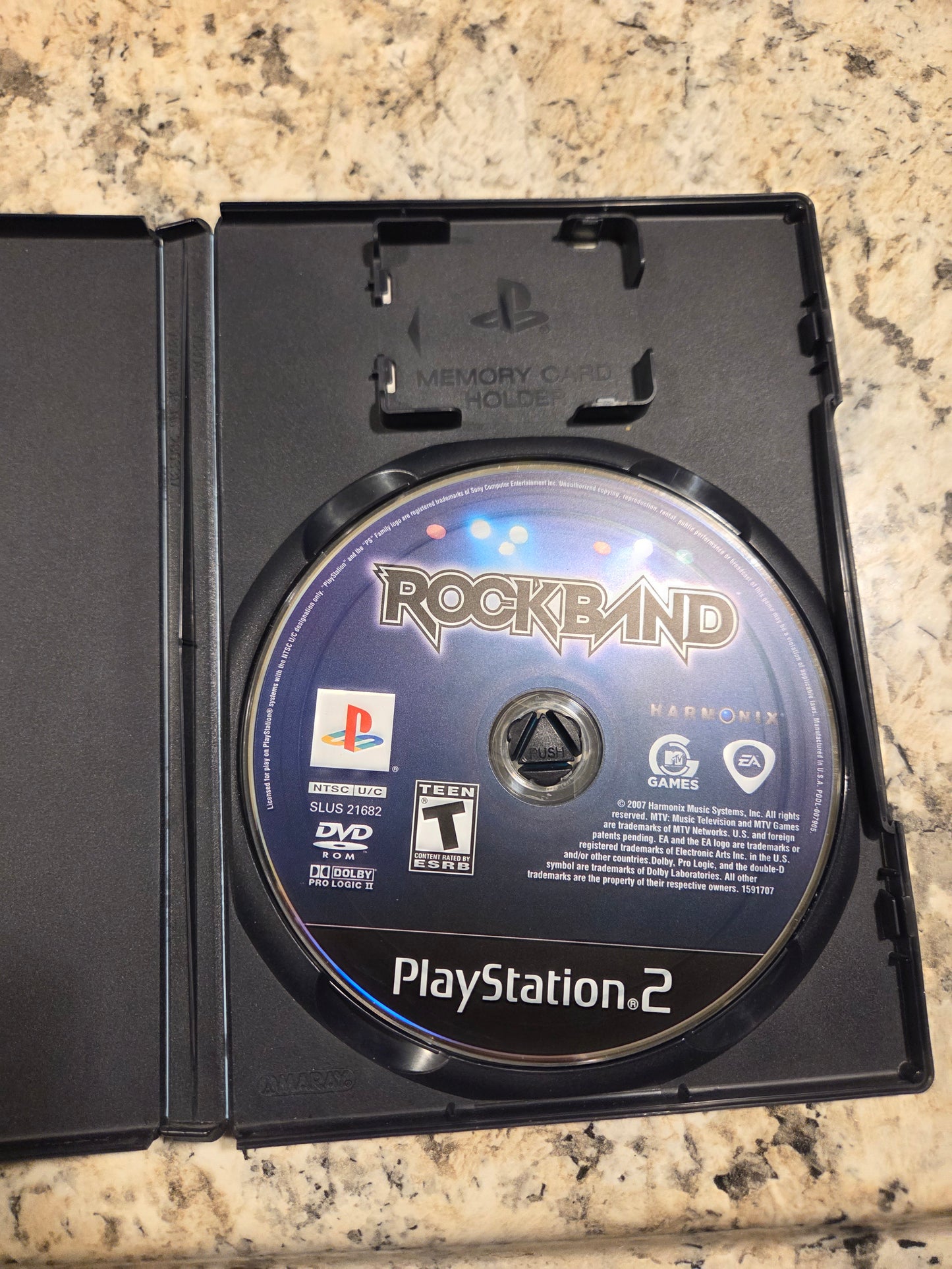 Rock Band (Game & Case) – PlayStation 2