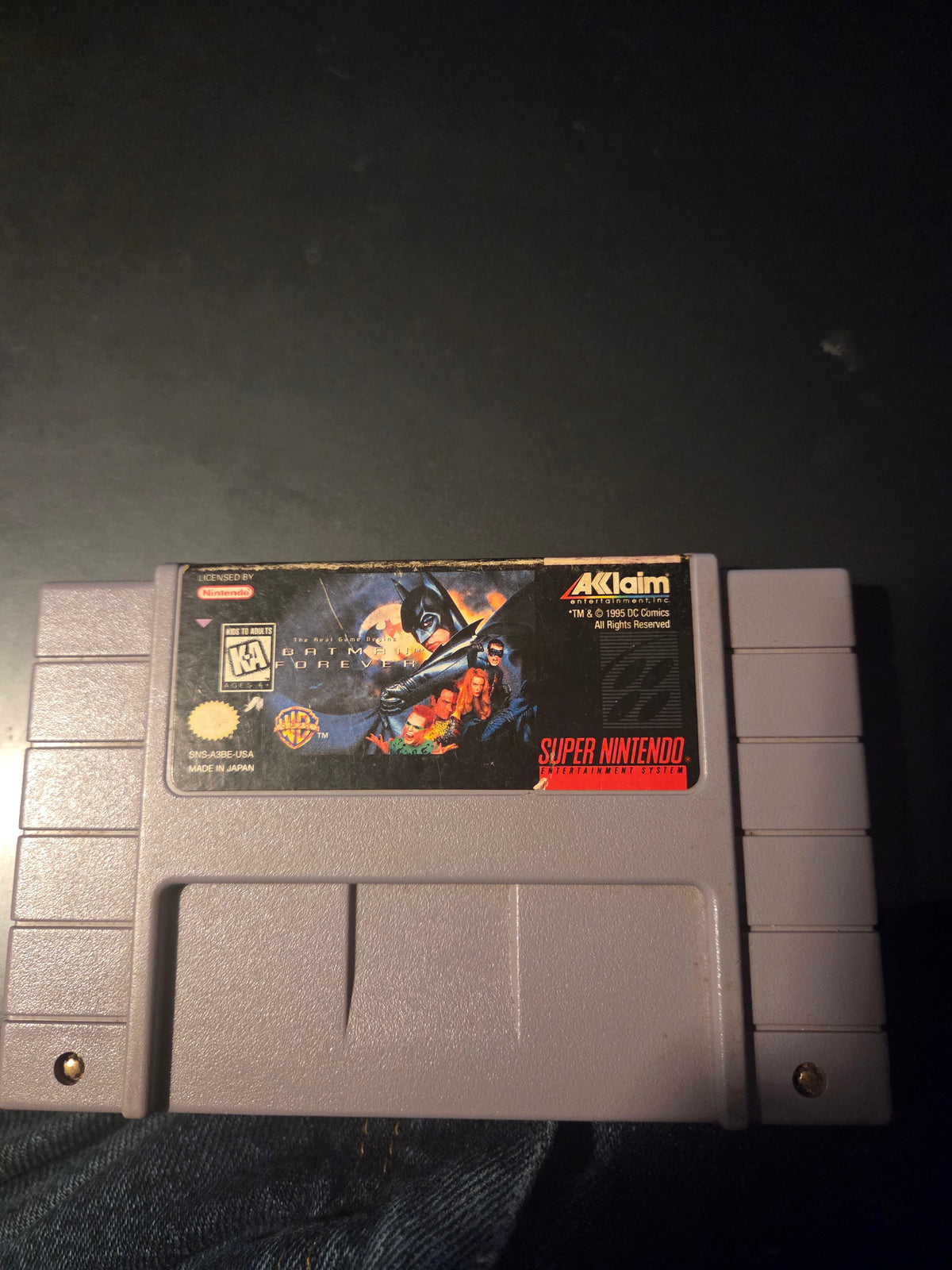 Batman Forever (Game Only) – Super Nintendo (SNES)