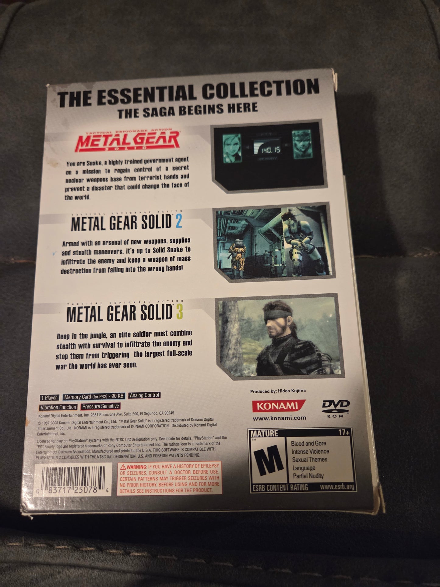 Metal Gear Solid: The Essential Collection - Playstation 2