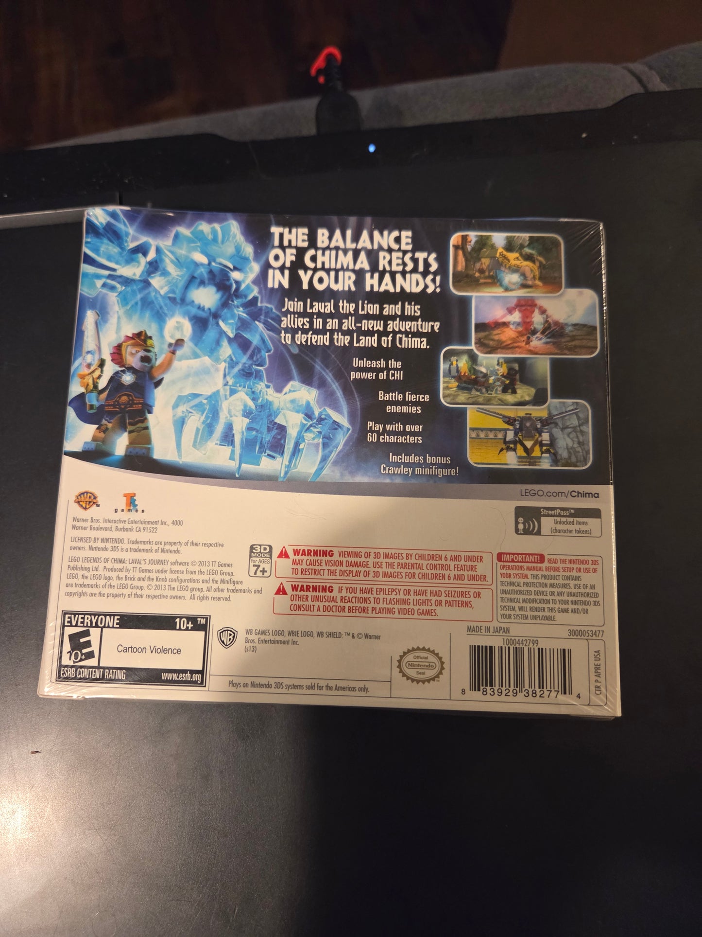LEGO Legends of Chima: Laval's Journey (Brand New Sealed) – Nintendo 3DS