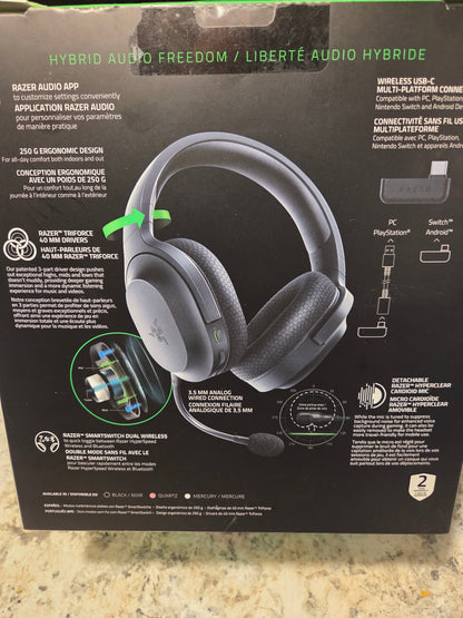 Razer Barracuda X Wireless Gaming Headset – Brand New