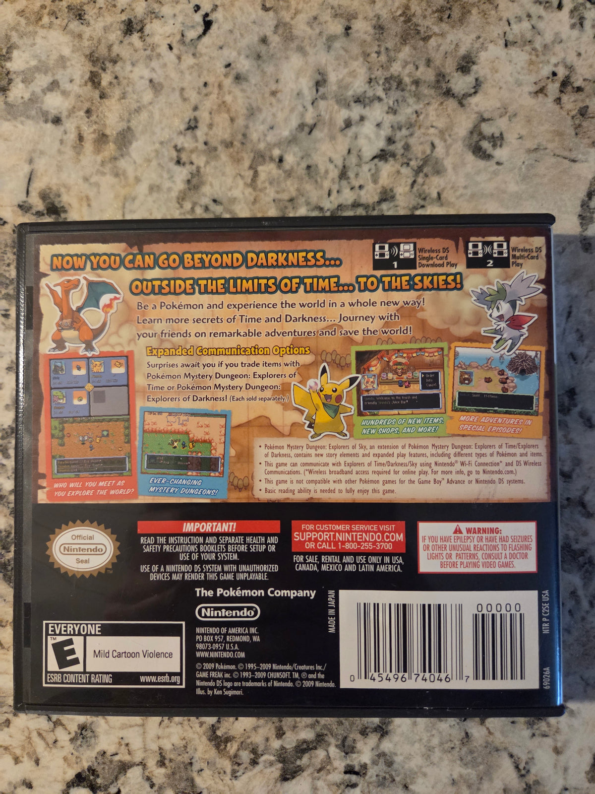 Pokémon Mystery Dungeon: Explorers of Sky (CIB) – Nintendo DS