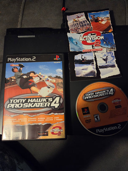 Tony Hawk's Pro Skater 4 (Game & Case) – PlayStation 2