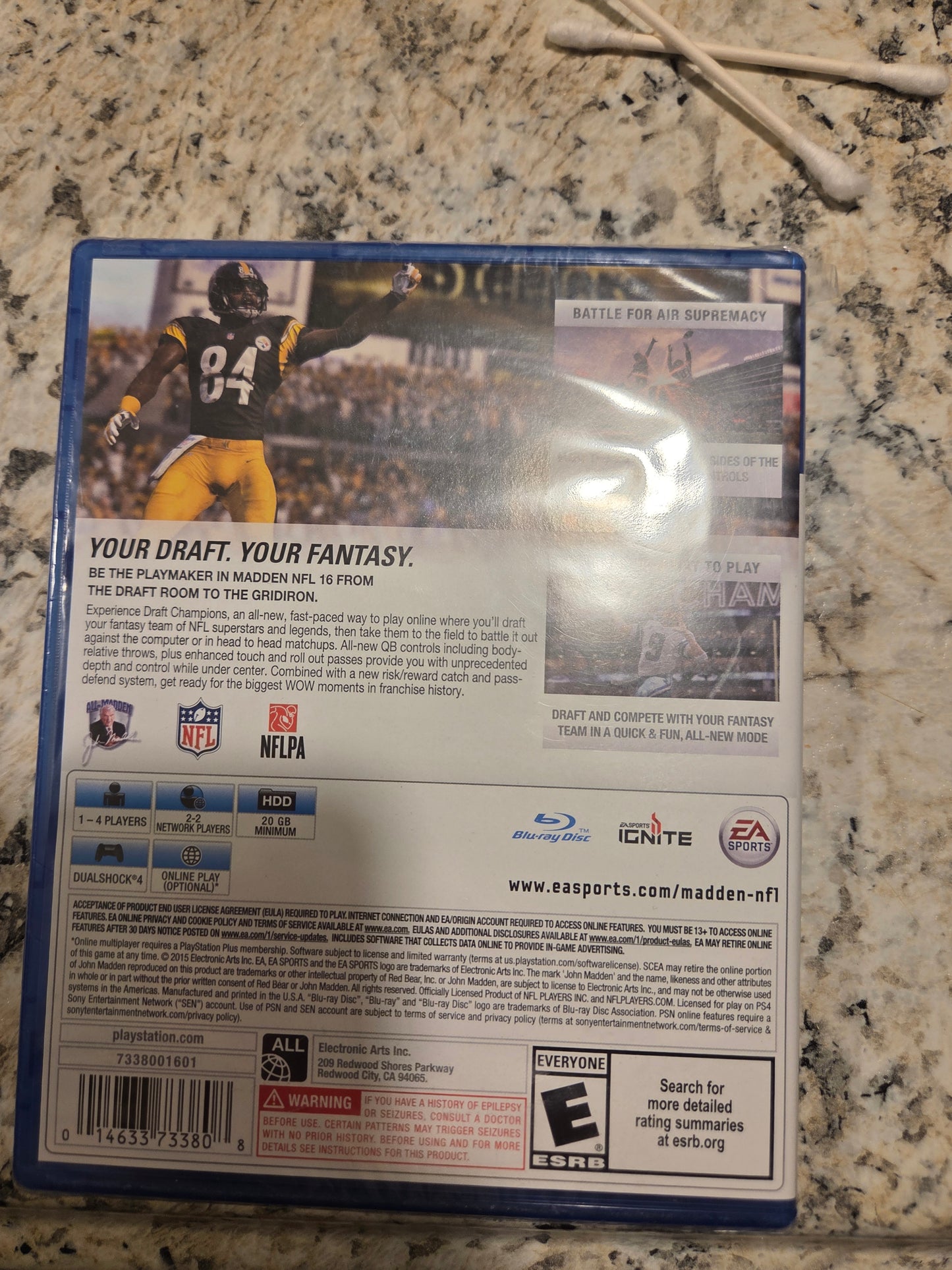 Madden NFL 16 (Brand New & Sealed) – PlayStation 4