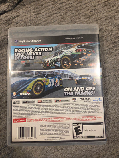 NASCAR Unleashed – PlayStation 3