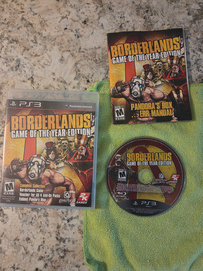 Borderlands Game of the Year Edition (CIB) – PlayStation 3