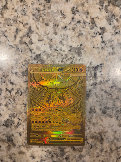 Mega Zygarde ex 124/088 – Perfect Order – Mega Hyper Rare – Pokémon Card (Near Mint)