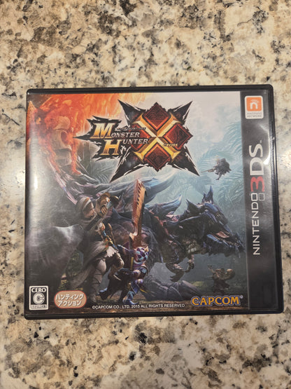 Monster Hunter X (Japanese Version) - Nintendo 3DS