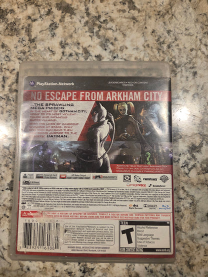 Batman Arkham City - Playstation 3