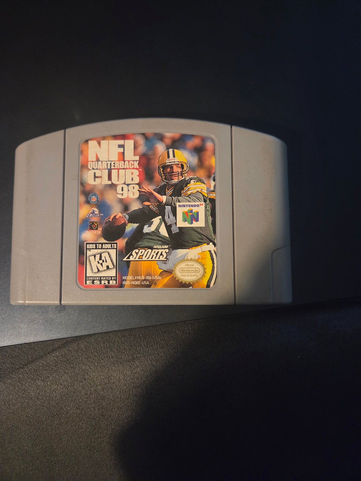 NFL Quarterback Club 98 (Game Only) – Nintendo 64